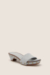 Blue Suede Rosalie Clog Sandals