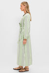 Lime Stripe Rios Caftan