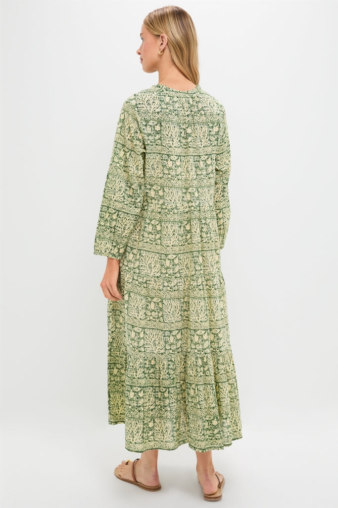 Calypso Reef Long Sleeve Salty Paloma Caftan