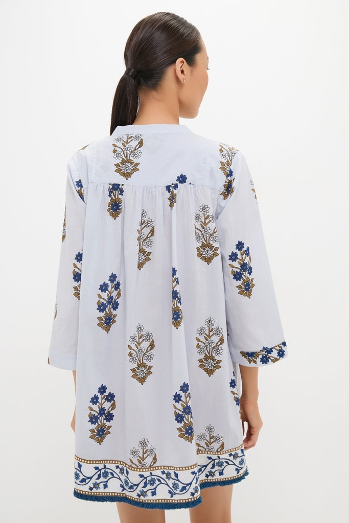 Petal Pop Blockprint Bondi Coverup