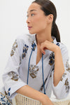 Petal Pop Blockprint Bondi Coverup