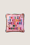 This is My Circus Needlepoint Pillow