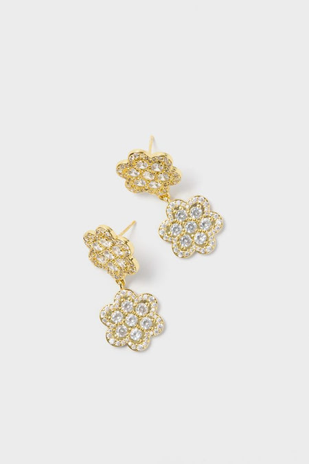 Delphine Pave Double in White Gold main image 1