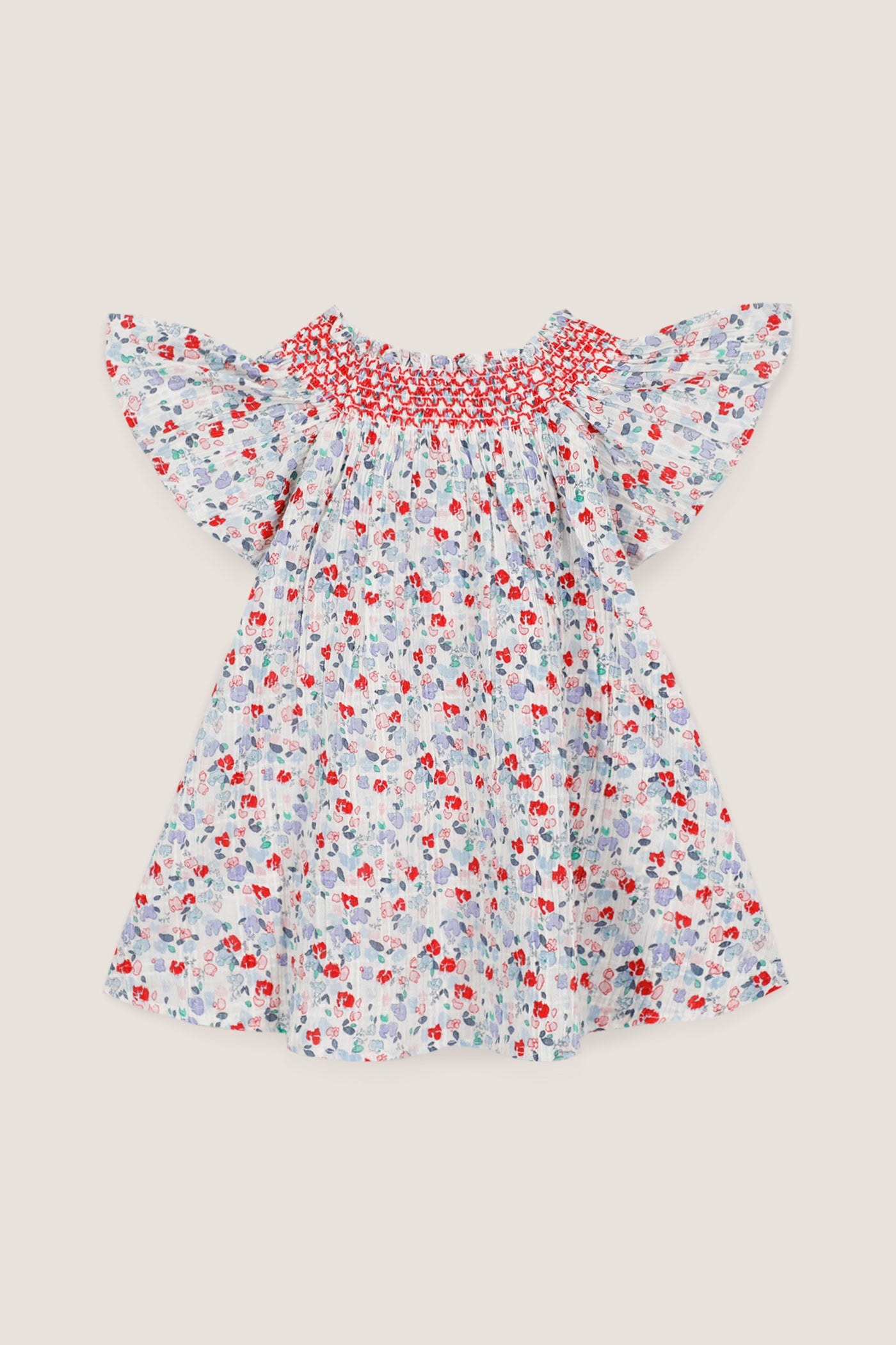 Fleurs Noisette Dress