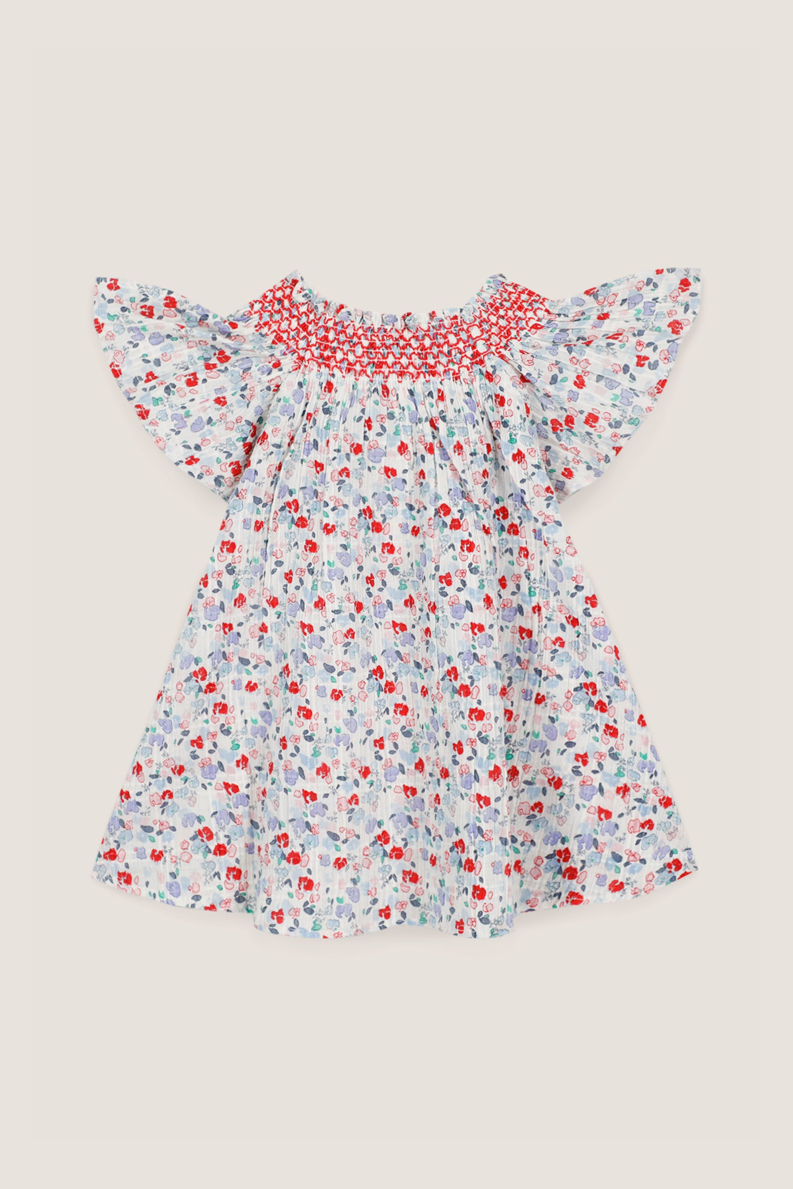 Fleurs Noisette Dress
