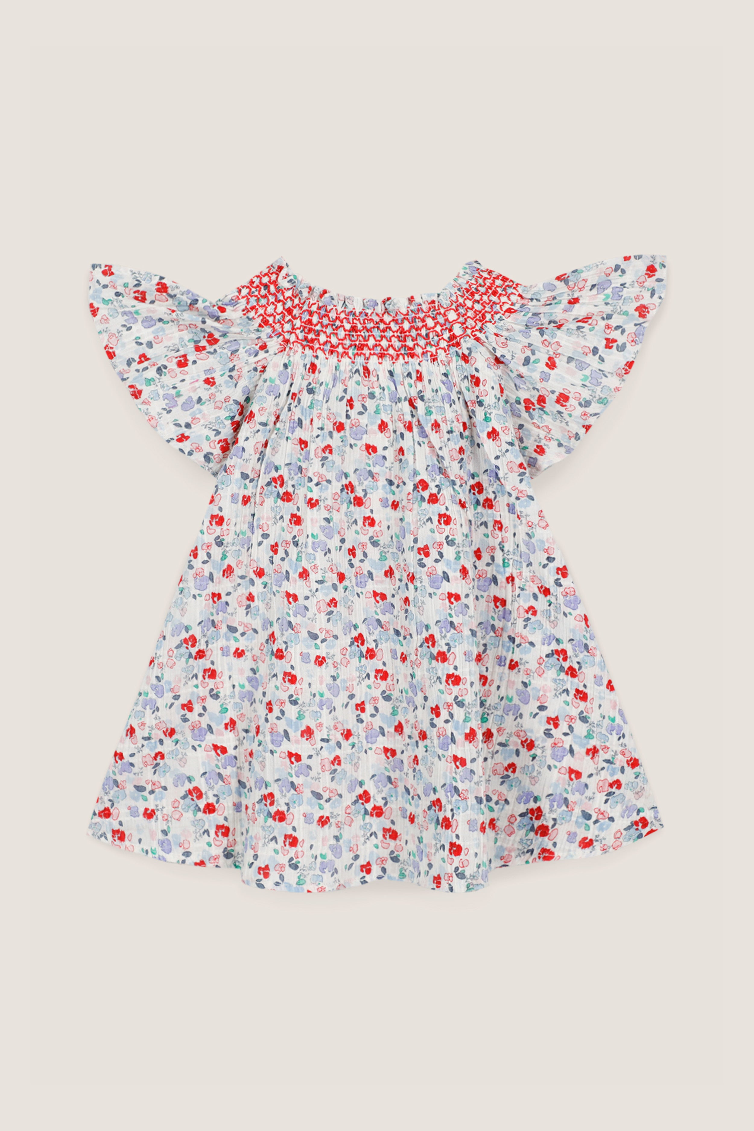 Fleurs Noisette Dress