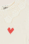 White Niko Sweater Top