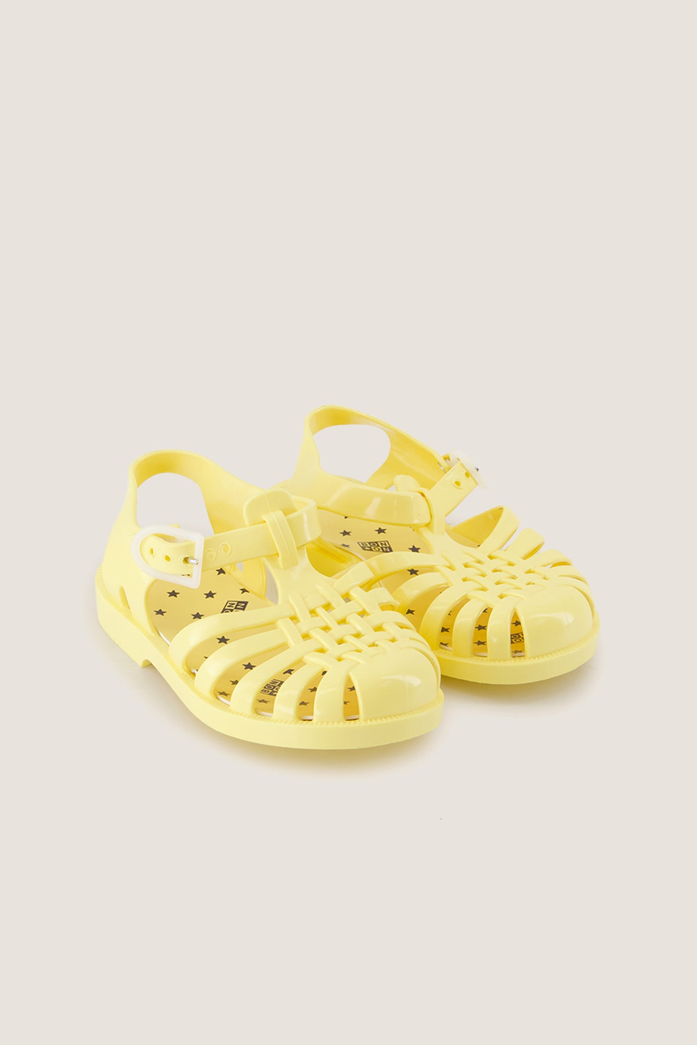 Yellow Jelly Meduses Sandals