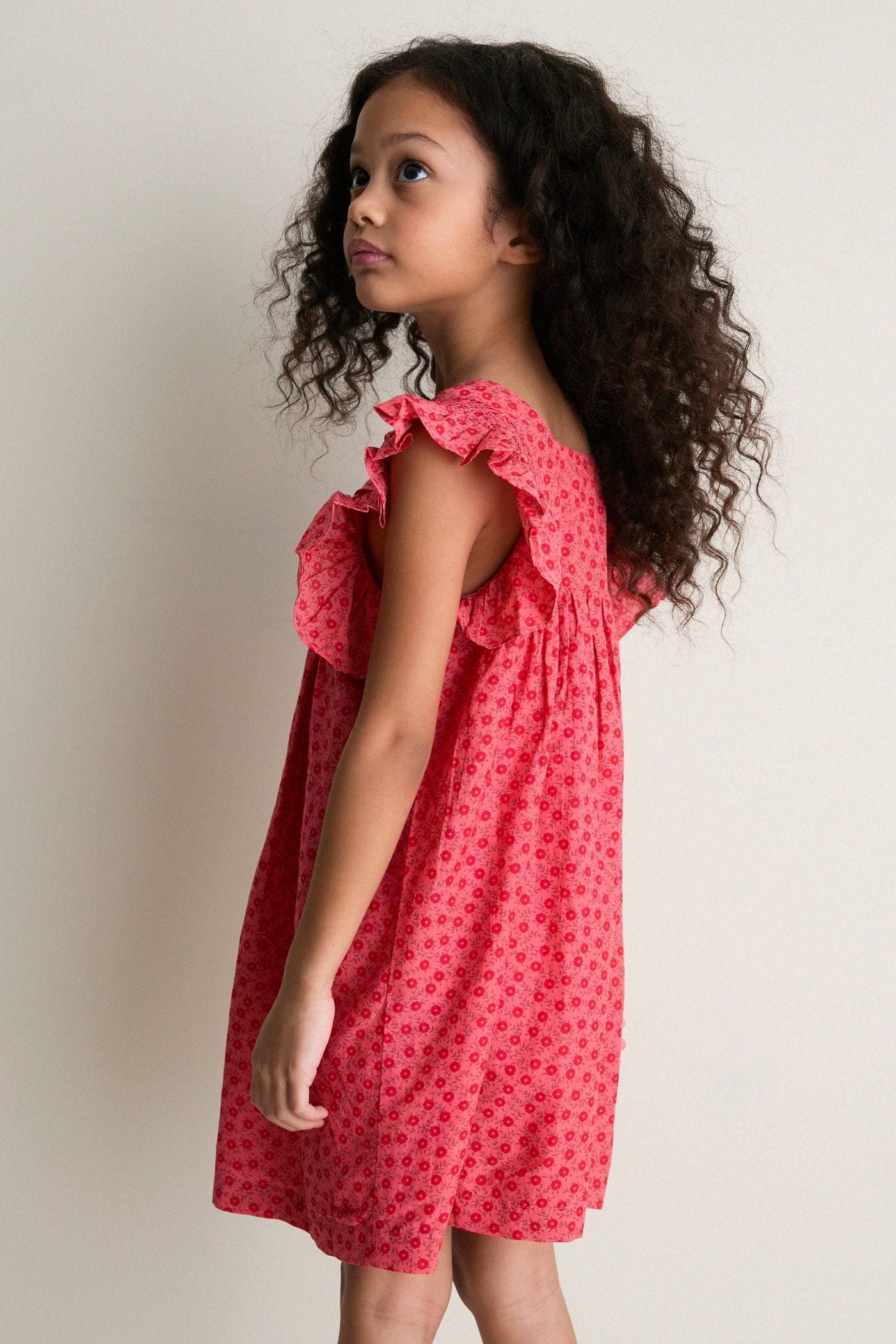 Rouge Flower Nonna Dress
