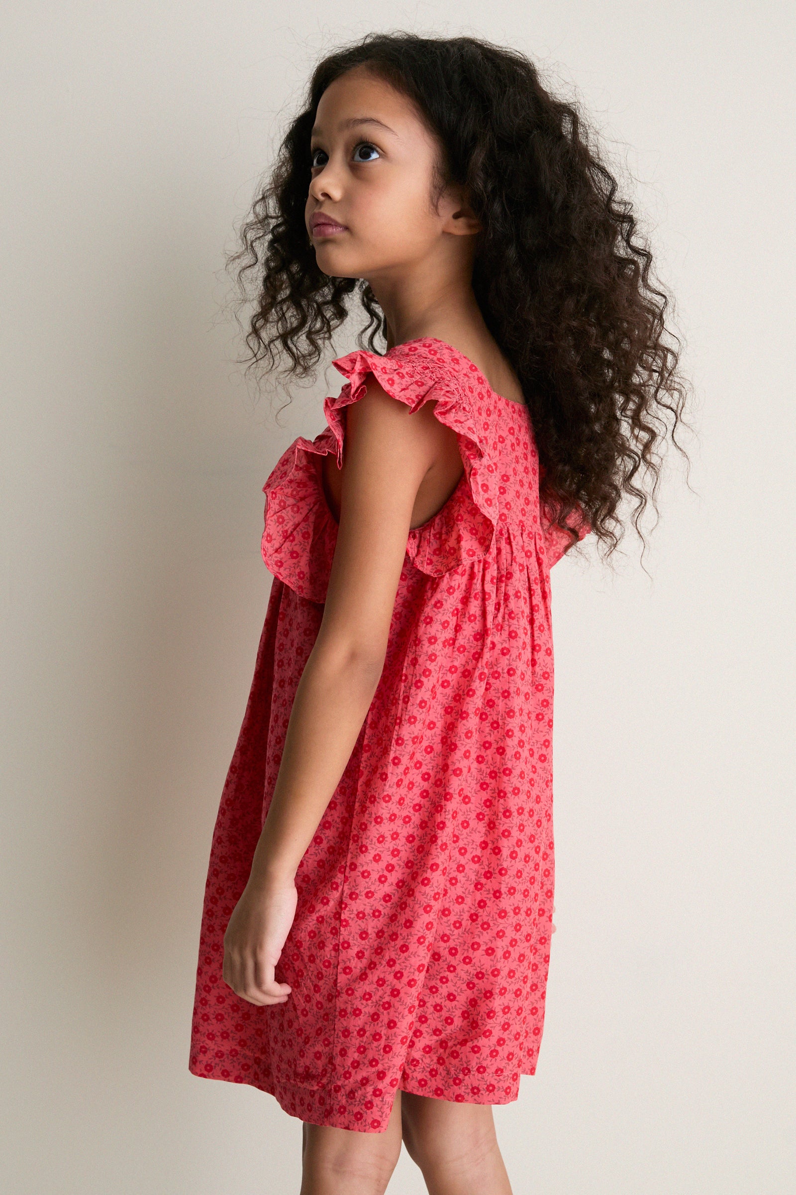 Rouge Flower Nonna Dress