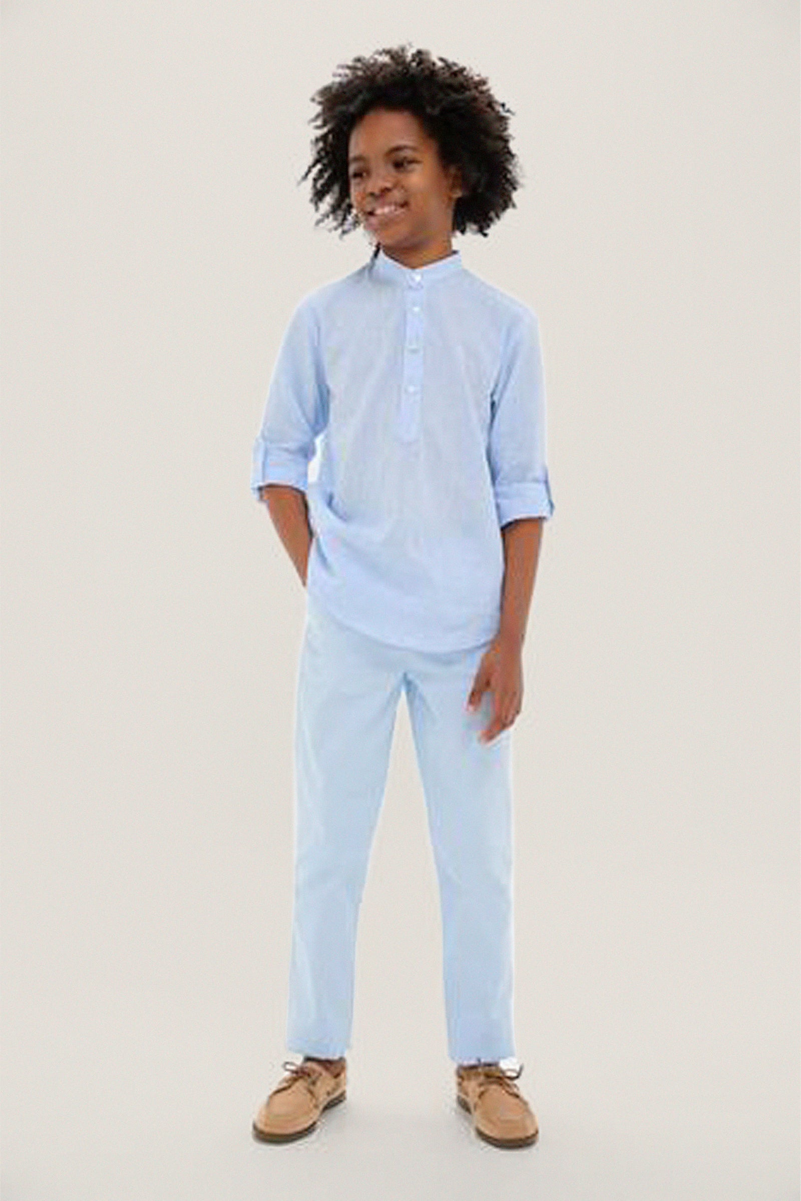 Light Blue Elio Chinos