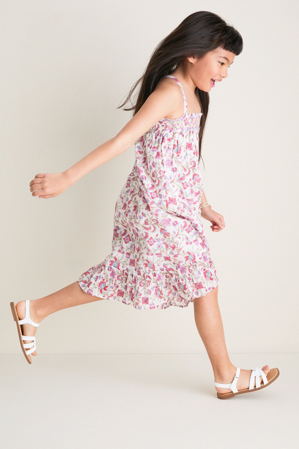 Cream Floral Haven Marceline Dress