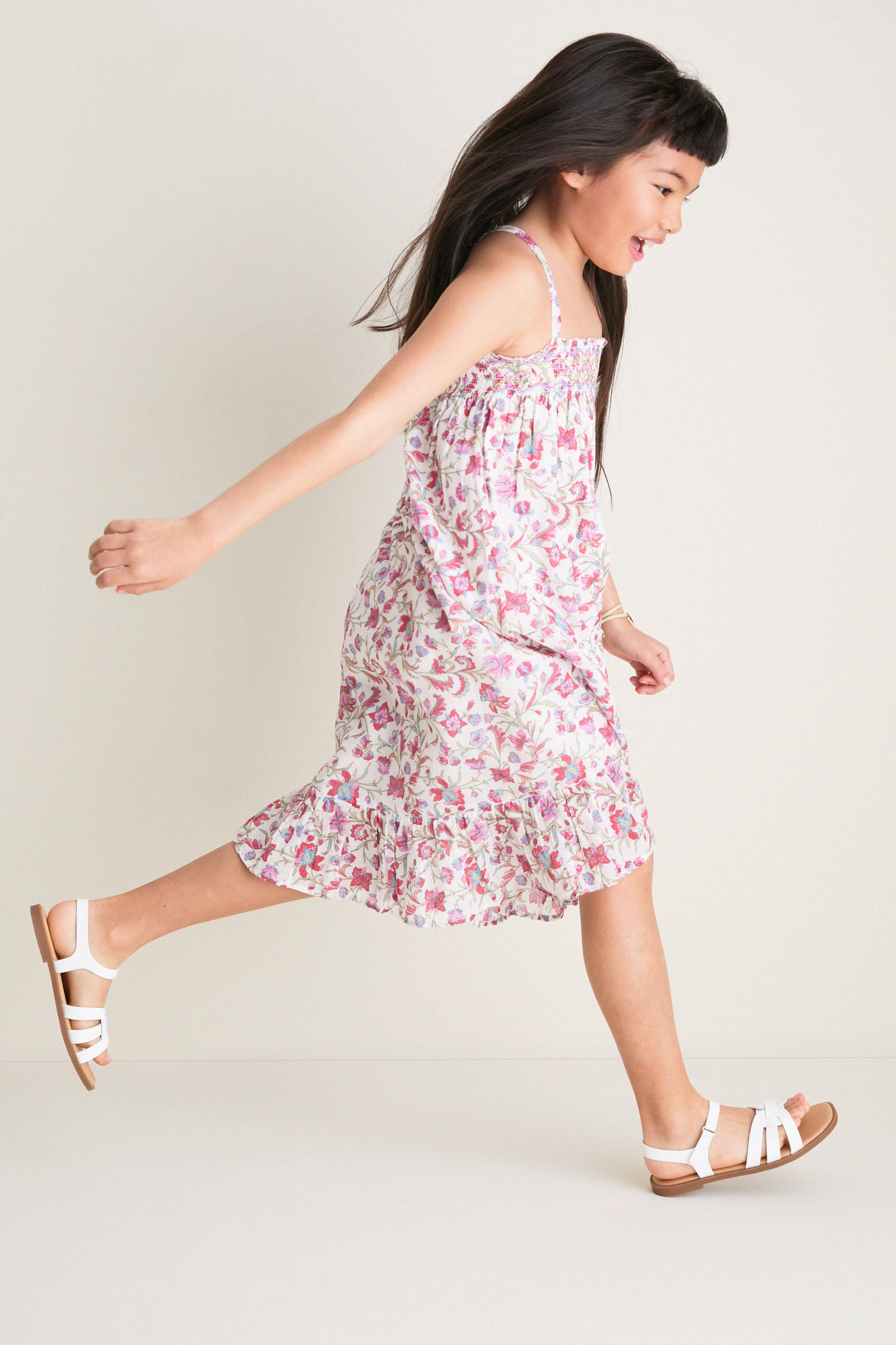 Cream Floral Haven Marceline Dress