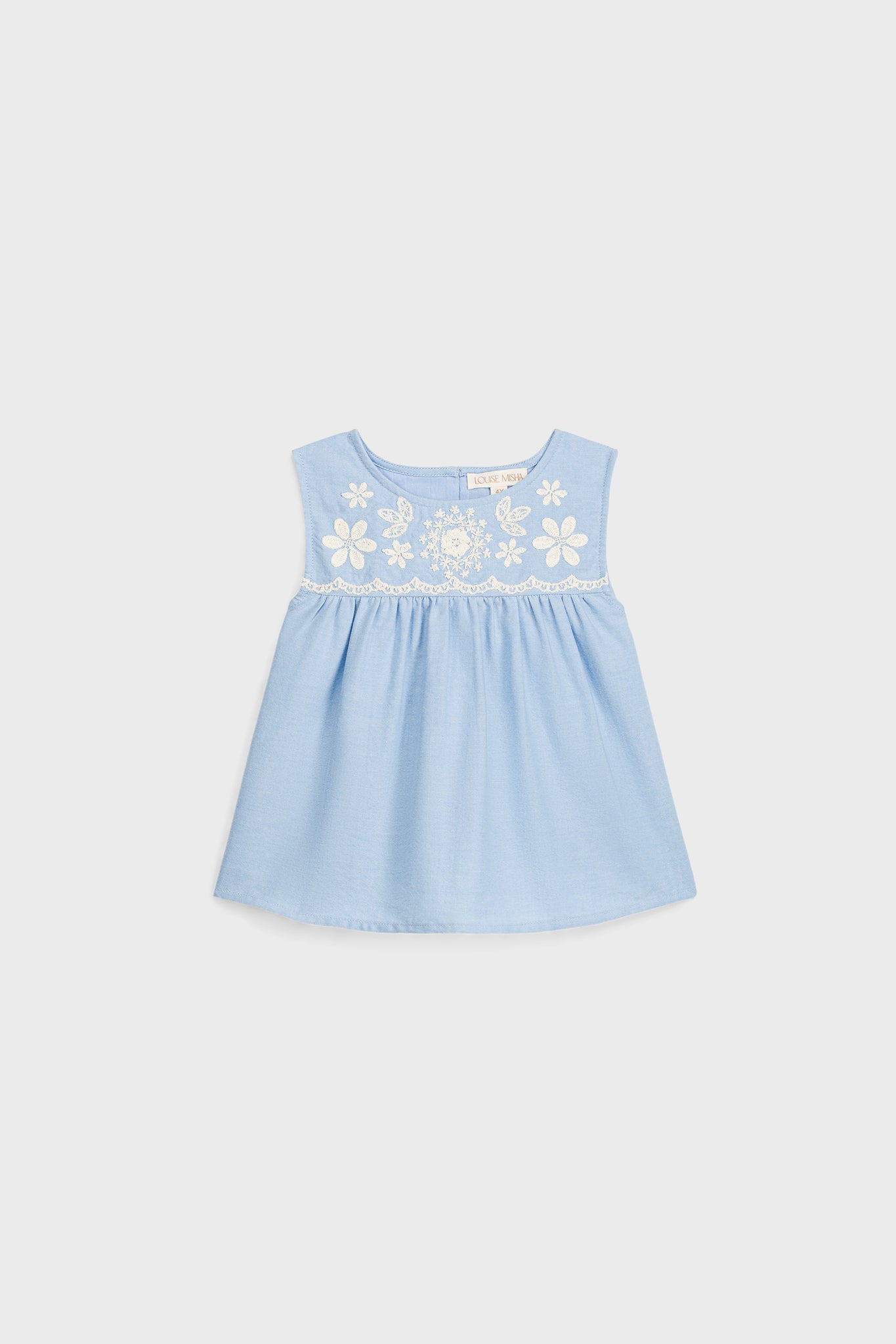 Oxford Blue Malaya Blouse
