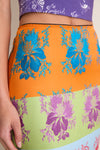 Rainbow Slippery When Wet Maxi Skirt