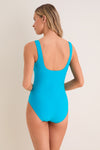 Sea Green Dreamsculpt Square Neck Tank One Piece