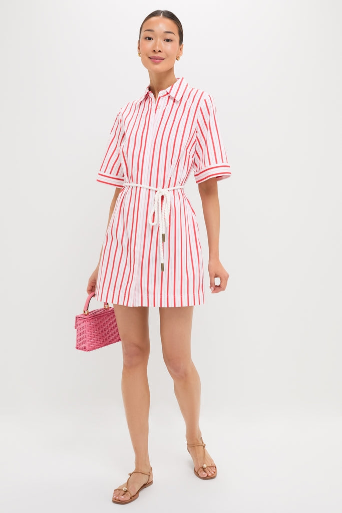 Red Stripe Maddie Mini Dress