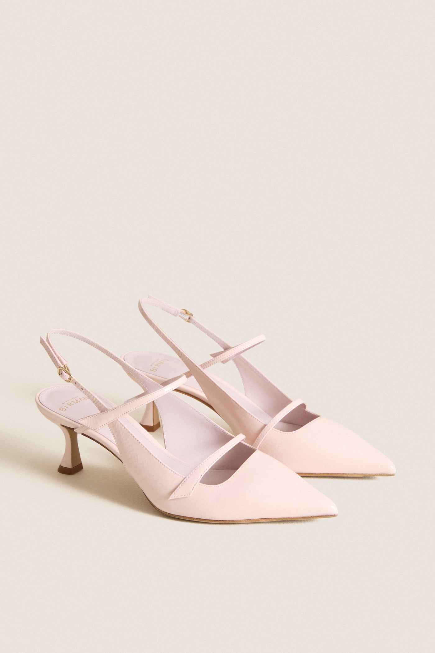Frost Pink Tita 60 Slingback Heels