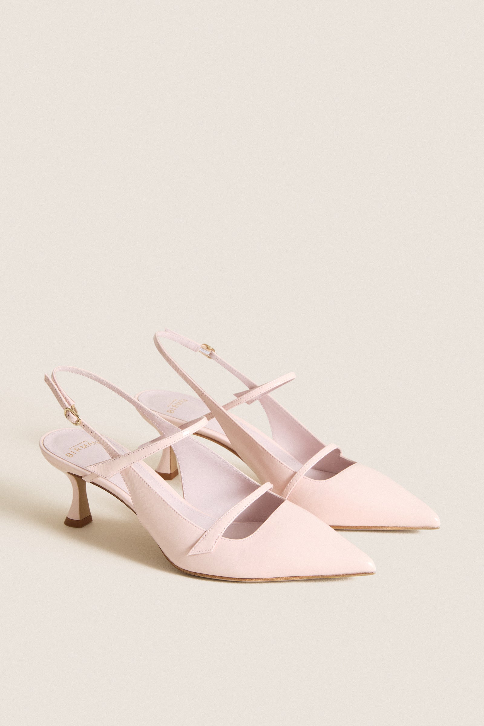 Frost Pink Tita 60 Slingback Heels