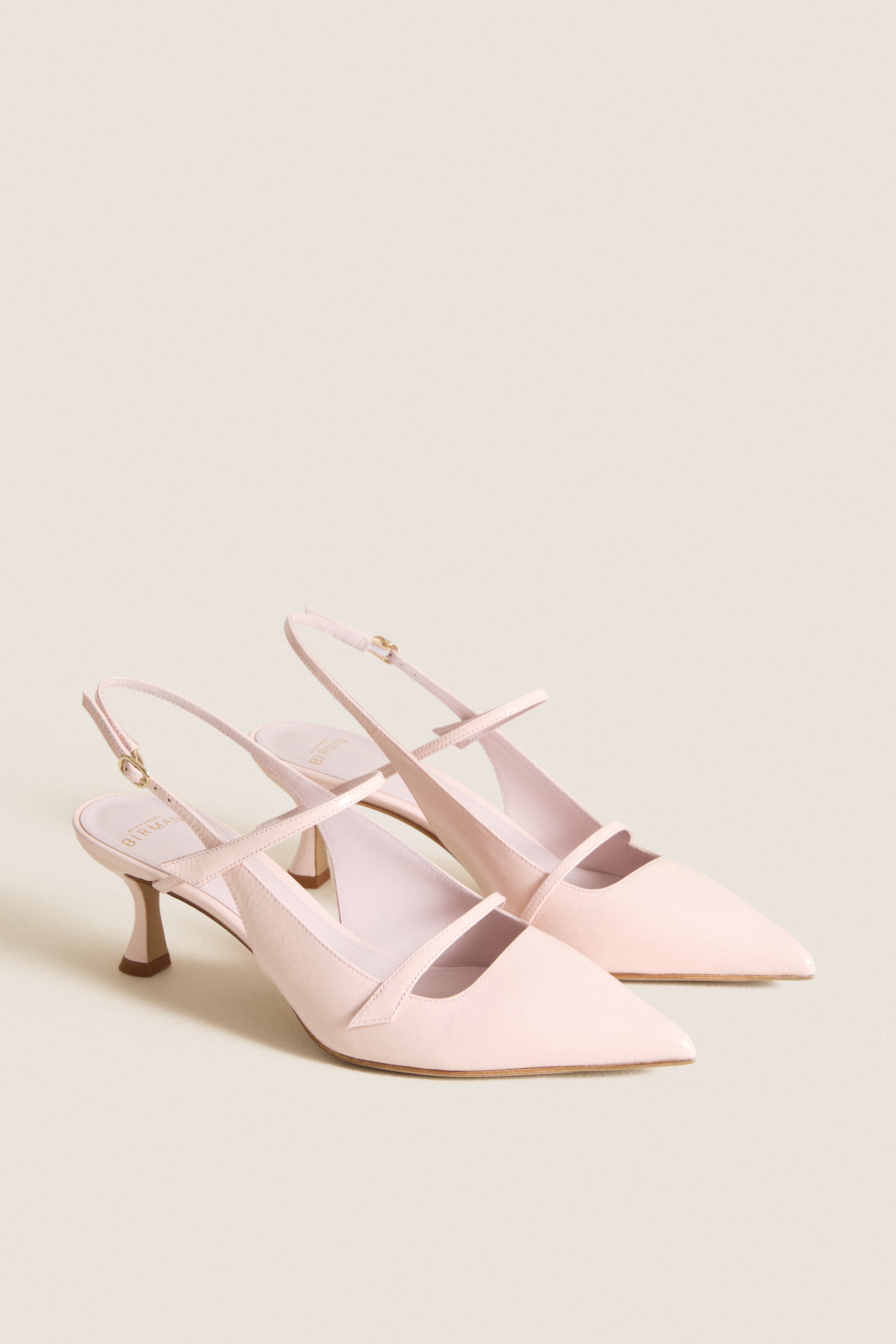 Frost Pink Tita 60 Slingback Heels