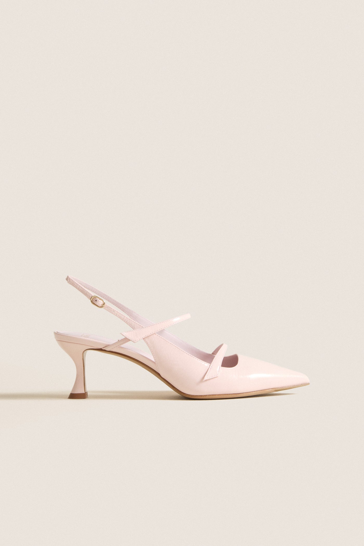 Frost Pink Tita 60 Slingback Heels