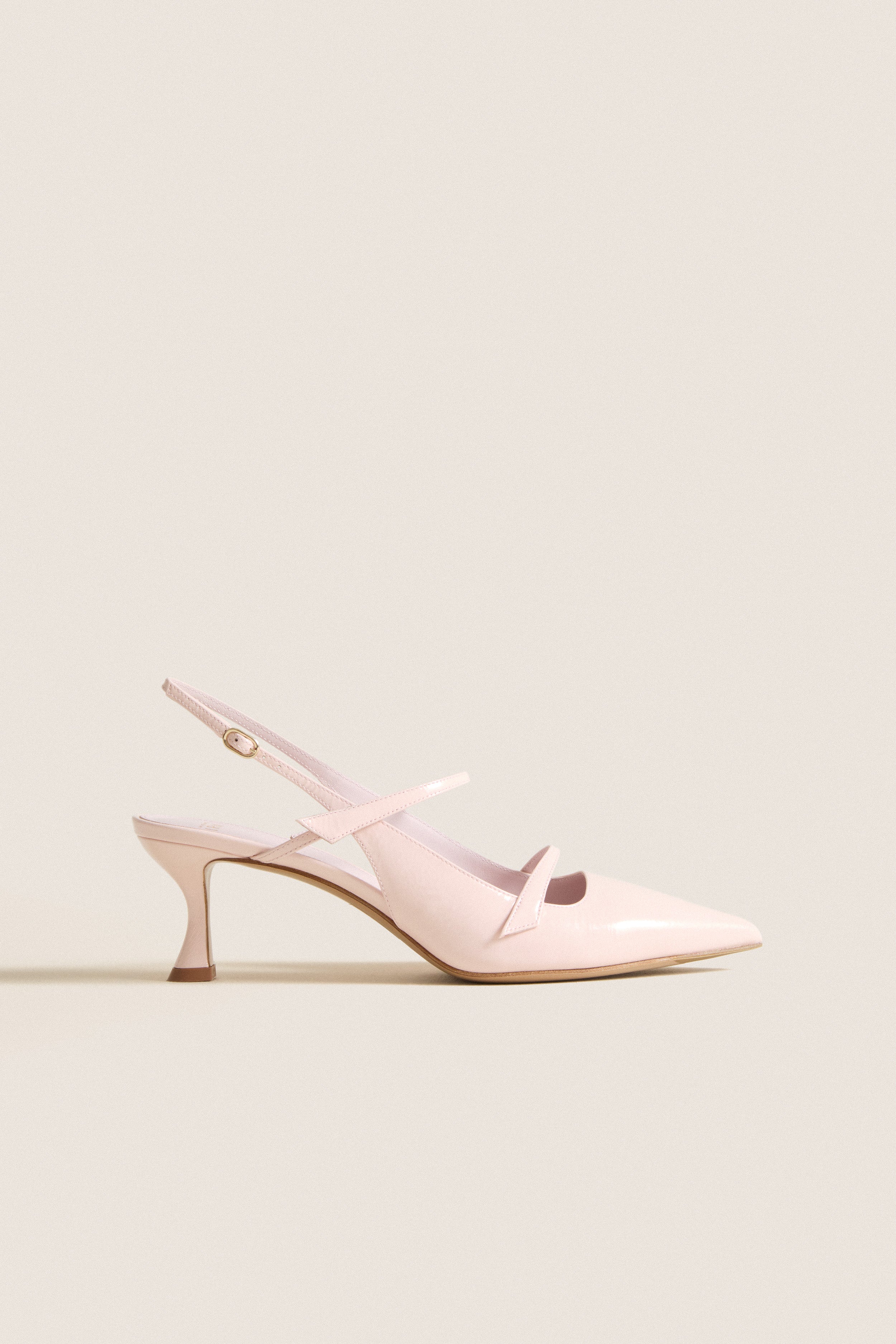 Frost Pink Tita 60 Slingback Heels