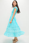 Light Blue Sardina Hilda Maxi Dress