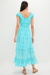 Light Blue Sardina Hilda Maxi Dress