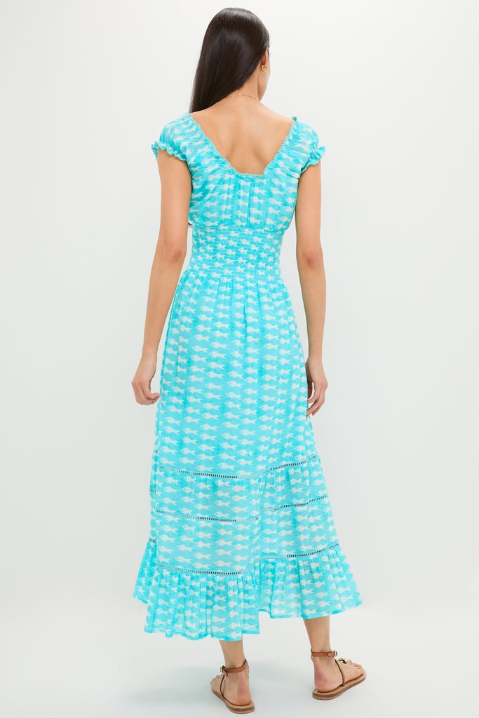 Light Blue Sardina Hilda Maxi Dress