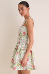 Peony Chintz Azalea Mini Nap Dress