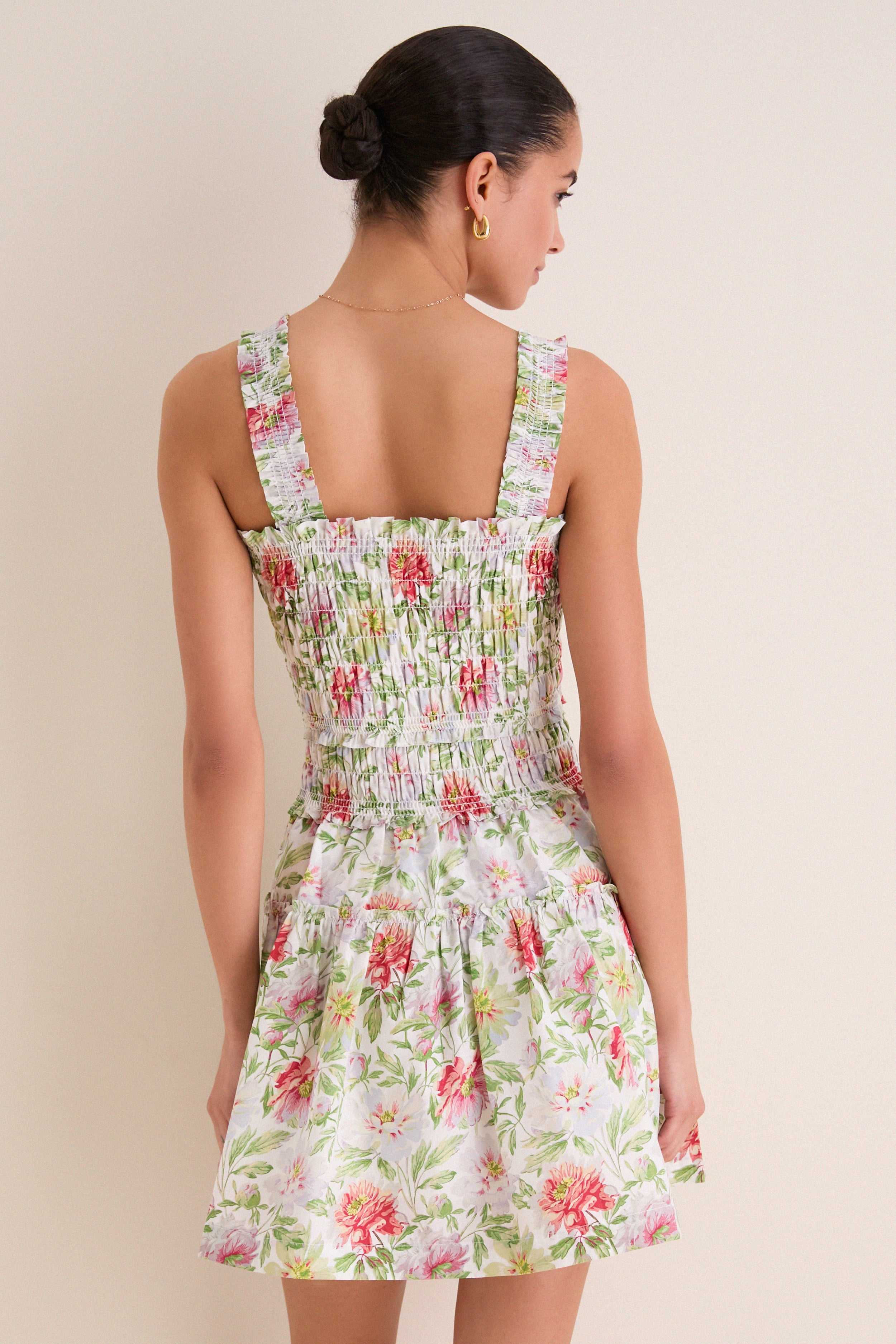 Peony Chintz Azalea Mini Nap Dress | Hill House Home