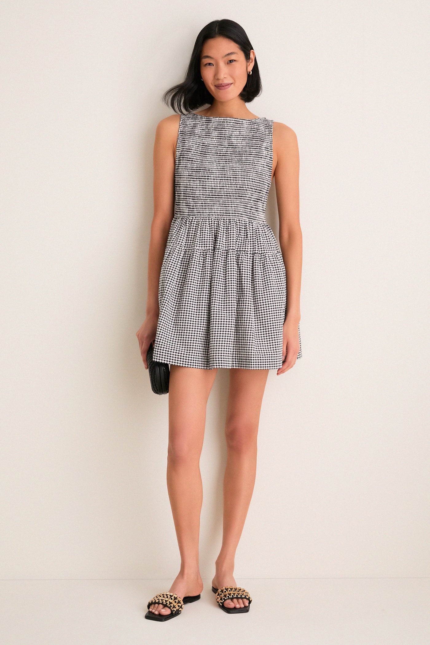 cosima mini dress The Cosima Mini Nap Dress in Geo Ditsy, launching with the Poppy Damask Capsule 4/7 at 9 AM ET