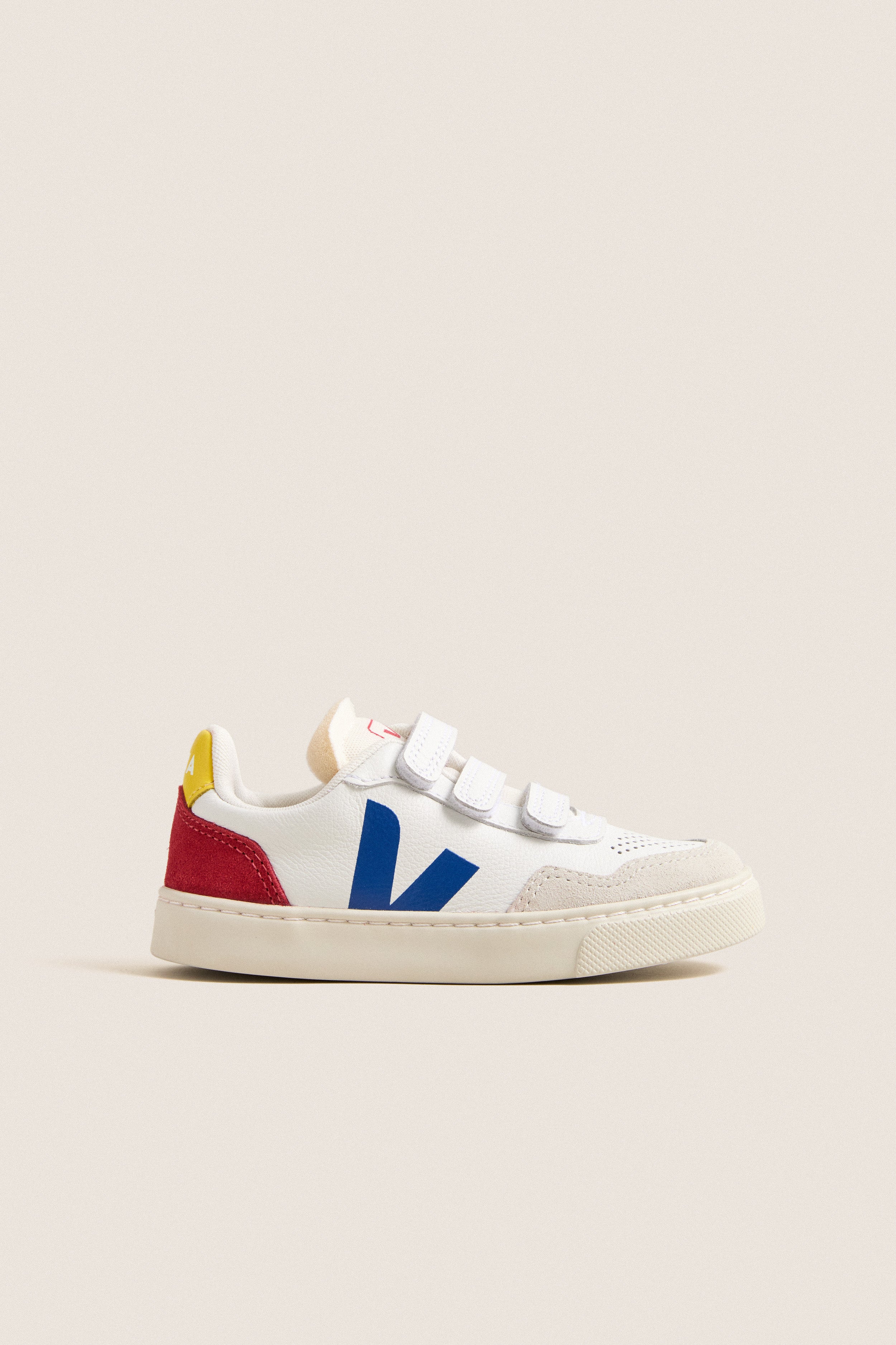 Kids White Indigo Pepper Small V-90 Sneakers