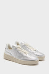 Silver V-90 Sneakers