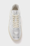 Silver V-90 Sneakers