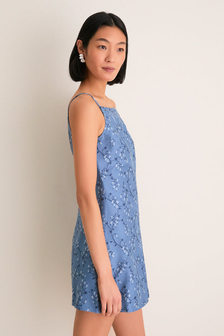 Dancing Willow Blue Fae Mini Dress