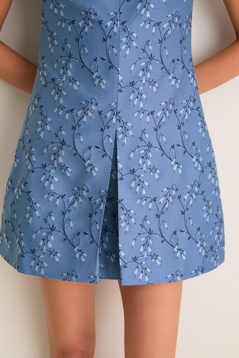 Dancing Willow Blue Fae Mini Dress