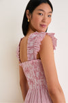 Red Ticking Stripe Ellie Nap Dress