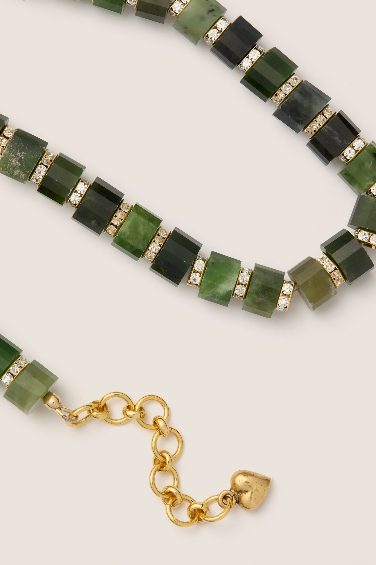 Green Glimmer Necklace