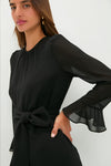 Black Chiffon Sasha Dress
