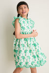 Kelly Green Eyelet Cynthia Dress