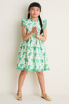 Kelly Green Eyelet Cynthia Dress