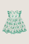 Kelly Green Eyelet Cynthia Dress