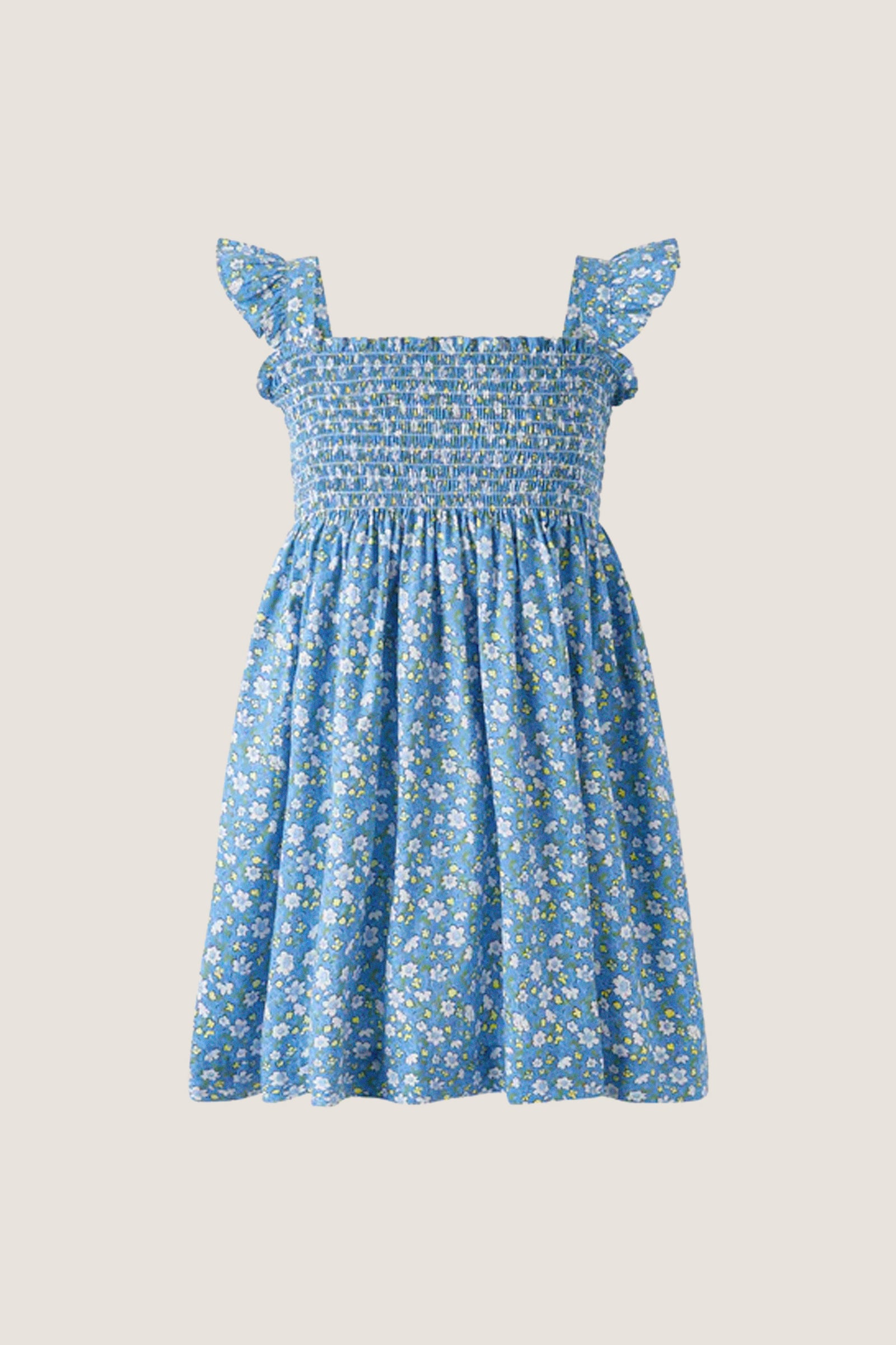 Ditsy Daisy Ruched Dress