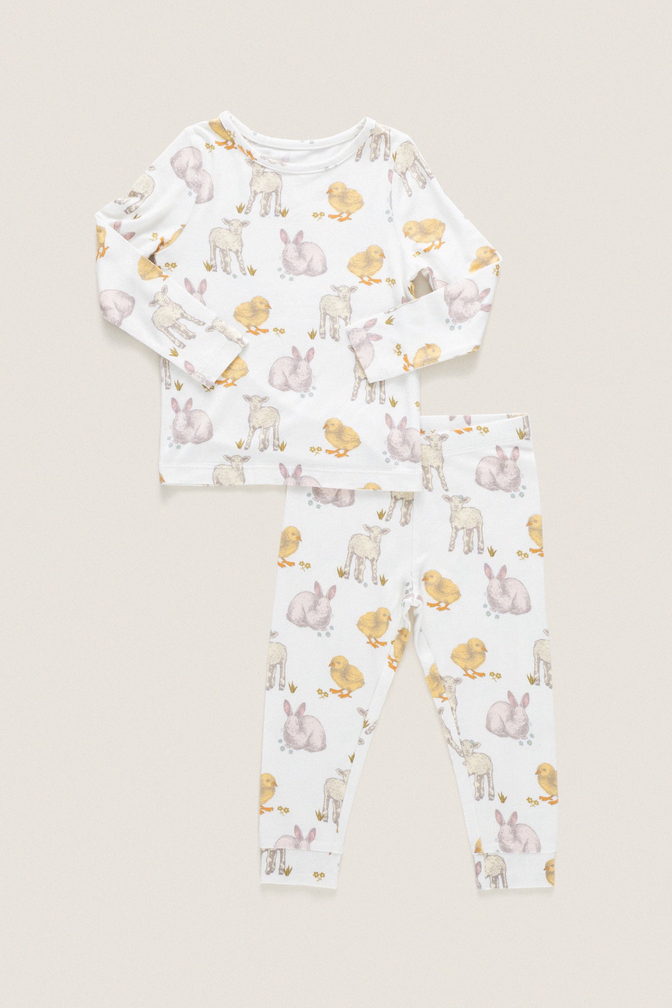 Easter Friends Kids Bamboo Pj Set