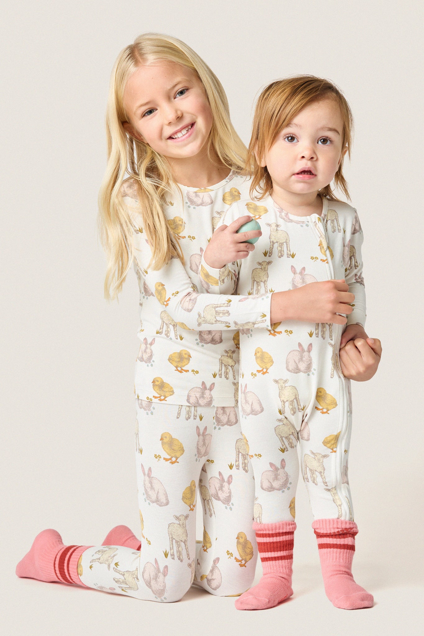 Easter Friends Kids Bamboo Pj Set
