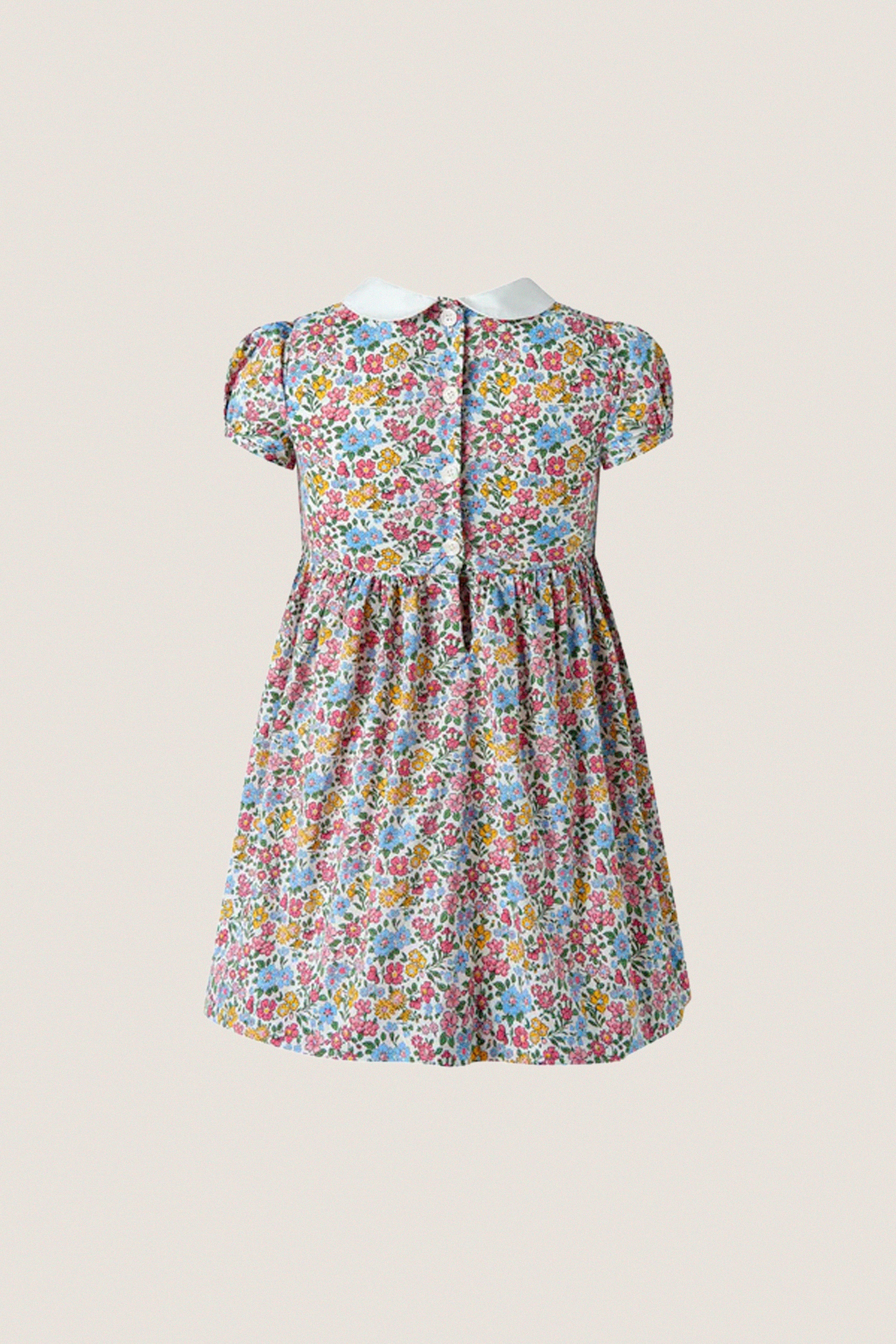 Ditsy Floral Smocked Dress