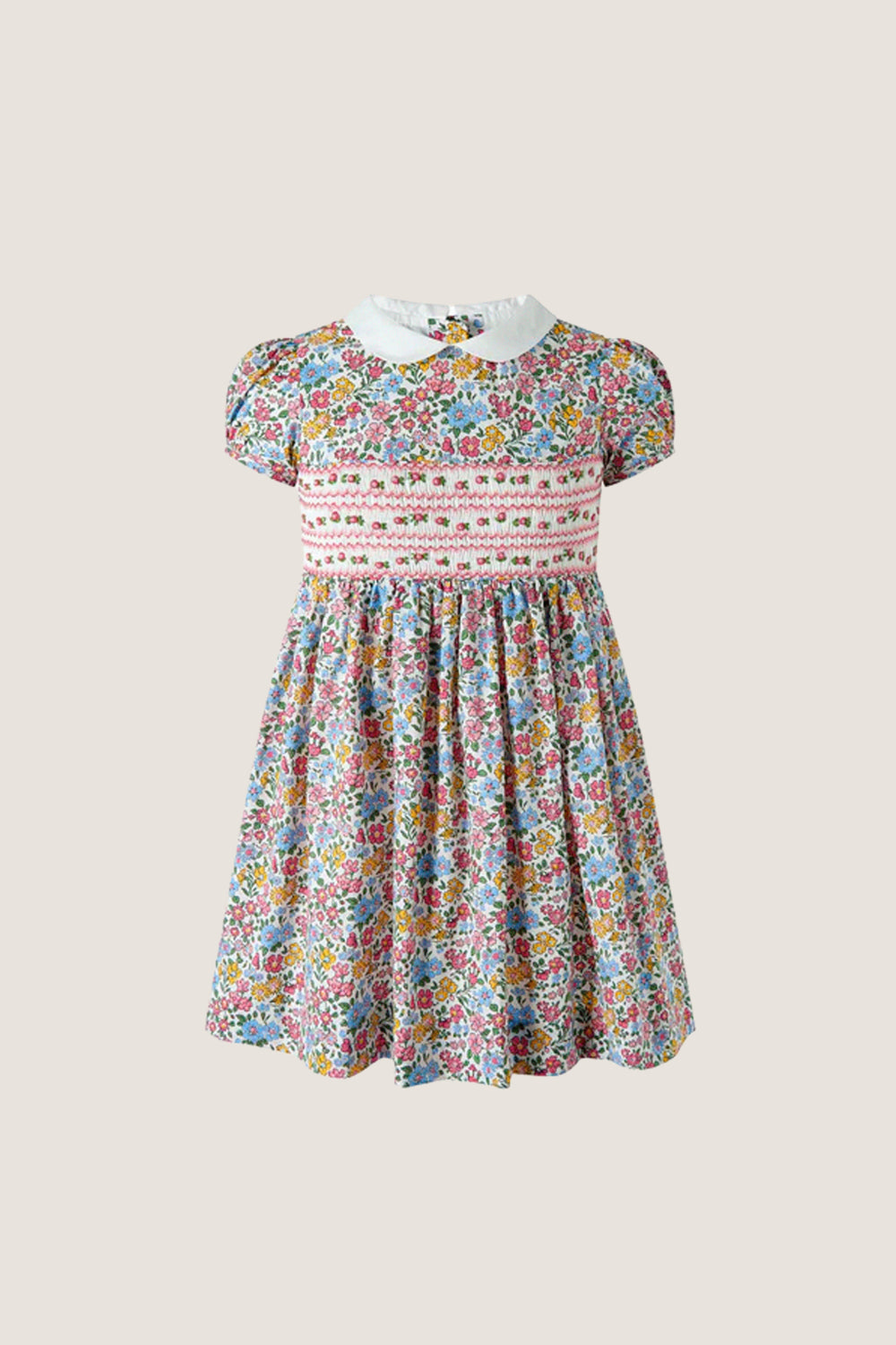 Ditsy Floral Smocked Dress