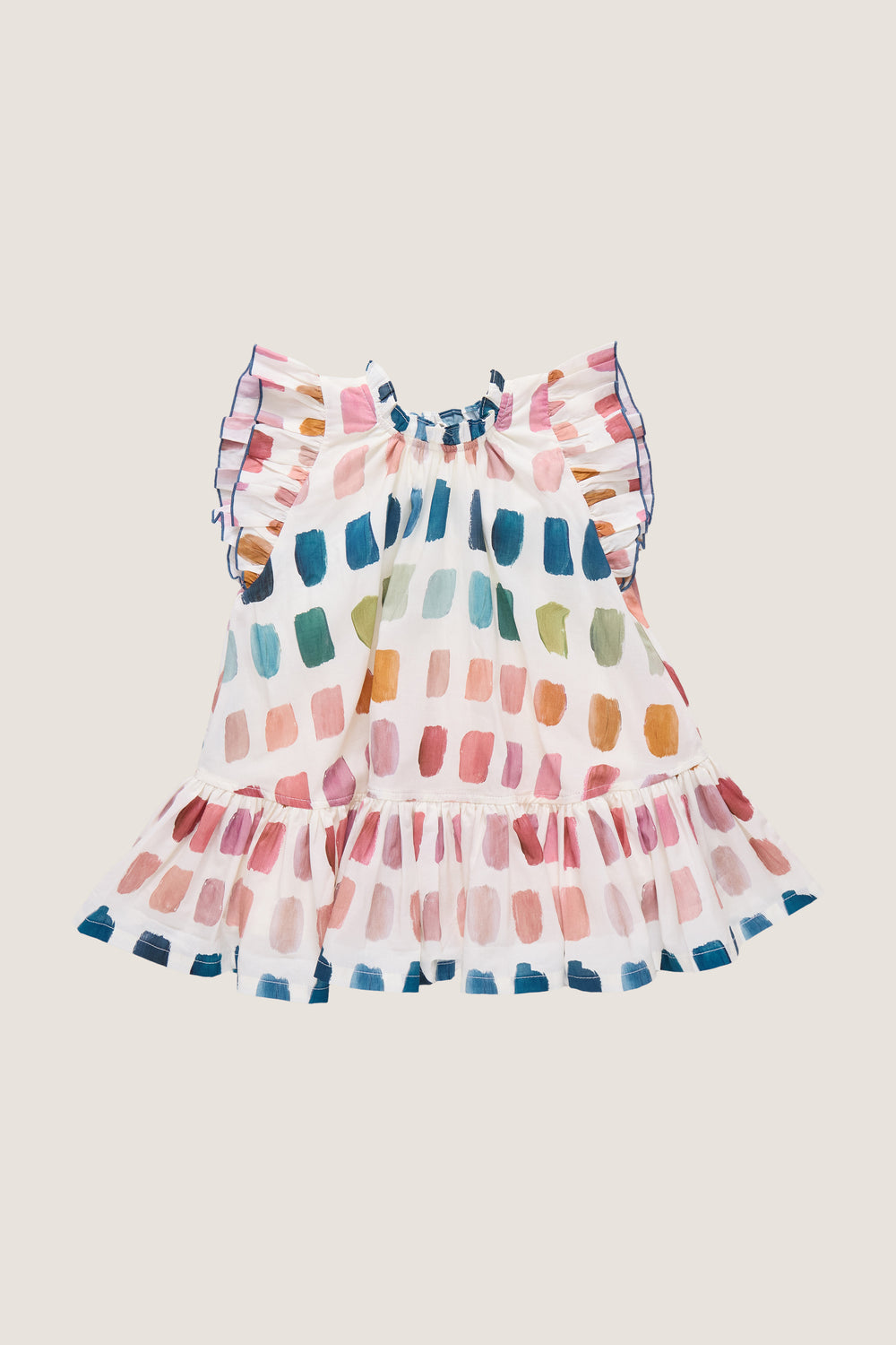 the painted pink dress Paint Swatches Harper Dress