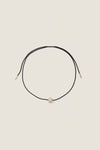 Gold and Black Spark Necklace